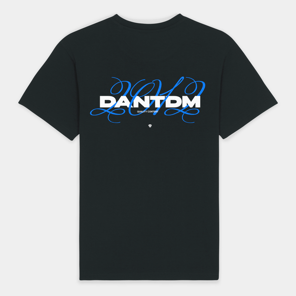 DanTDM Tiny Subscribe Black T Shirt OFFICIAL STORE OF DANTDM dantdm-tiny-subscribe-black-t-shirt-official-store-of-dantdm