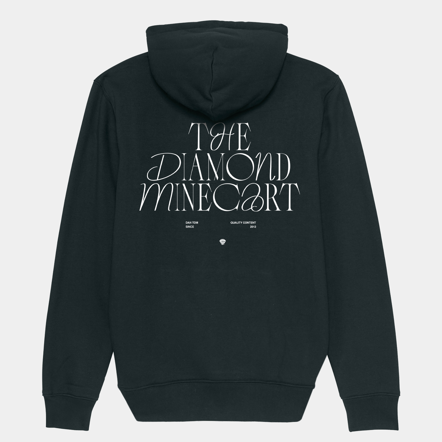 Team TDM DanTDM Black Hoodie OFFICIAL STORE OF DANTDM
