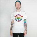 DanTDM White T-Shirt -  Rainbow Hologram