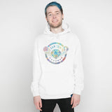 DanTDM White Hoodie - Silver Hologram