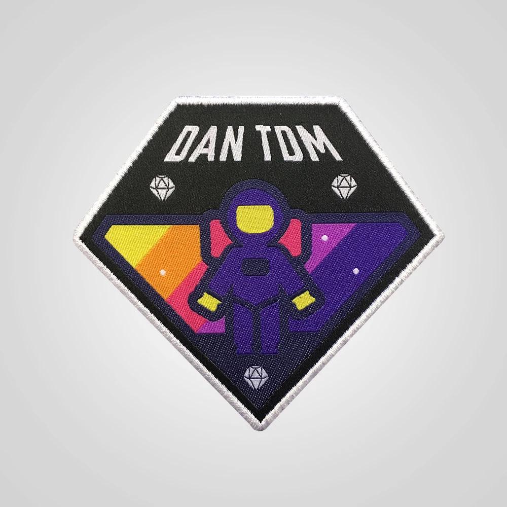 DanTDM Diamond Astronaut Patch