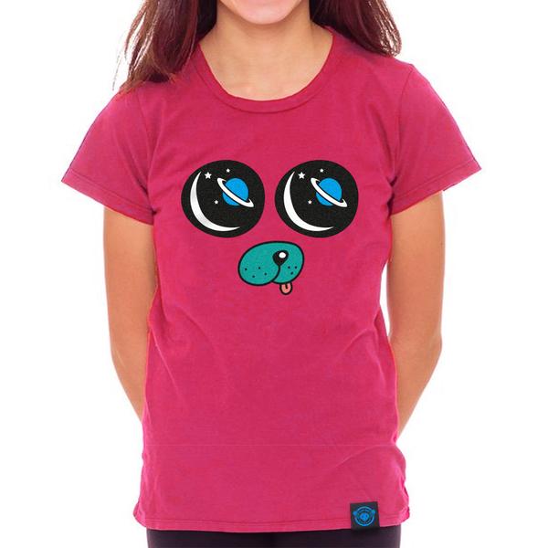 DanTDM Pink T-Shirt - Saturn Eyes Pug Face