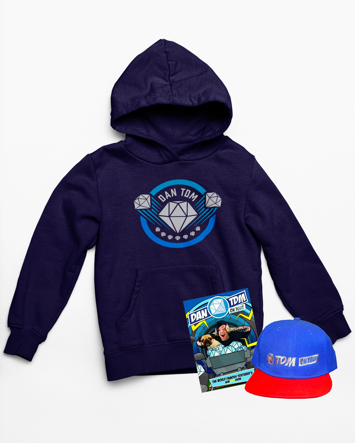 Dan TDM Diamonds Legacy Hooded Sweatshirt PLUS Free Cap and DVD with Purchase